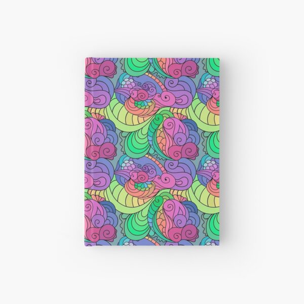 Vista previa del artículo con la obra «Patrón de zentangle de libertad y felicidad para hippies y amantes del yoga.», diseñado y vendido por Veronika Bychkova.