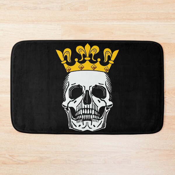 Item preview, Skull King with Golden Crown designed and sold by LeftFieldFunny.