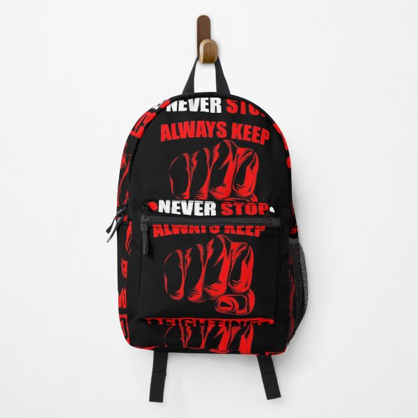 Item preview, always keep fighting, never stop designed and sold by StudentLuxLife.