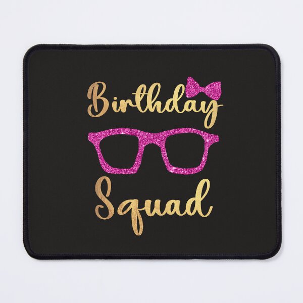 Item preview, Birthday Squad Happy Birthday Bday Party Team T-Shirt designed and sold by AUAINO.