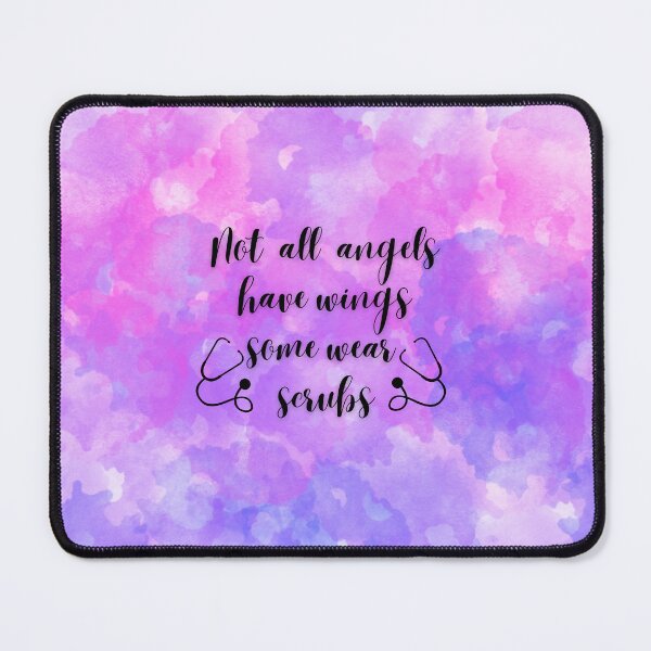 Item preview, Not all angels have wings some wear scrubs designed and sold by Medisigne.
