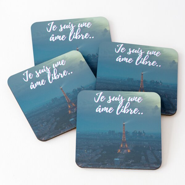 Item preview, I am a free soul - popular french quotes theme gifts  designed and sold by RebelliousRosee.