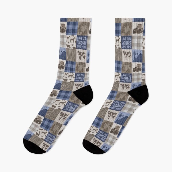 Item preview, Til the cows come home - navy designed and sold by SugarPineDesign.