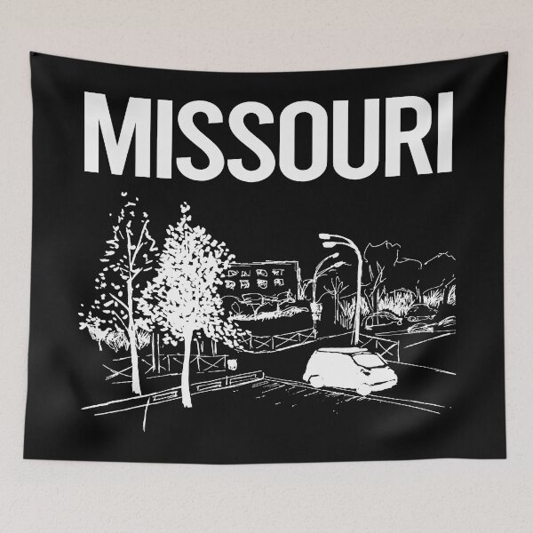 Item preview, Street Sketch Missouri designed and sold by bettyn9wp.