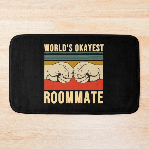 Item preview, World's Okayest Roommate designed and sold by Mr Wolf.