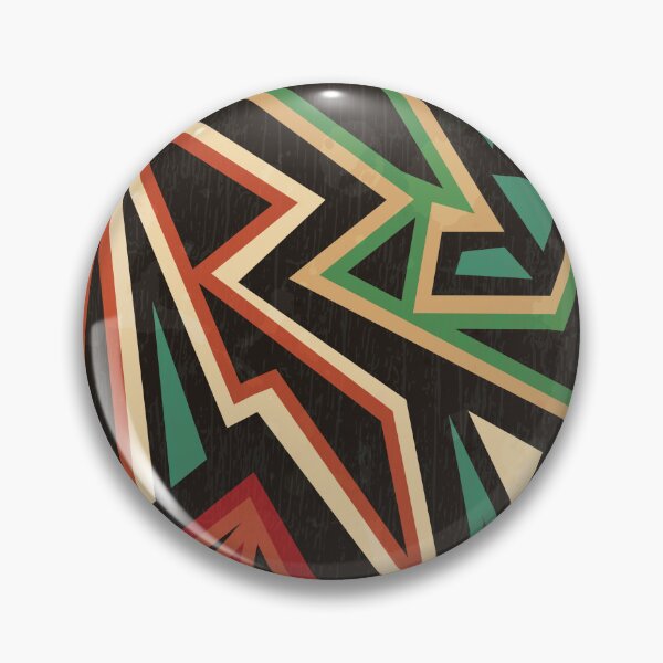 Item preview, Retro Colorful Triangles designed and sold by make-diff.