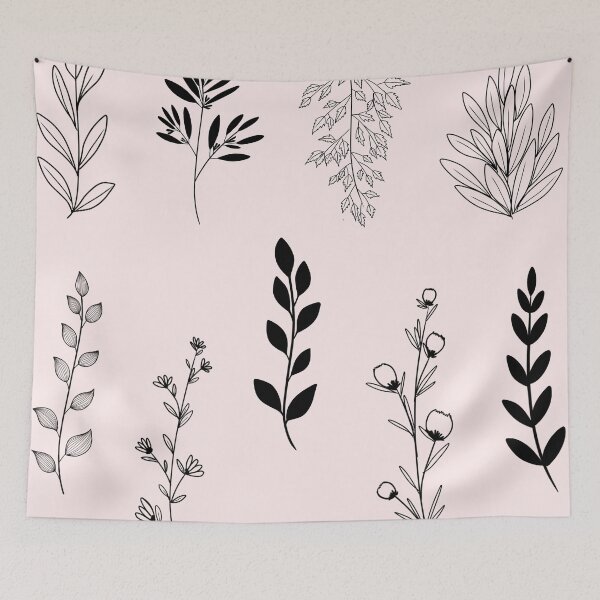 Item preview, Botanical leaf set designed and sold by PaleAesthetics.
