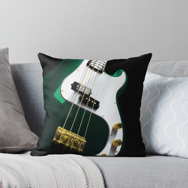 Item preview, Bass Guitar - Green and Gold designed and sold by QuarterMoon.