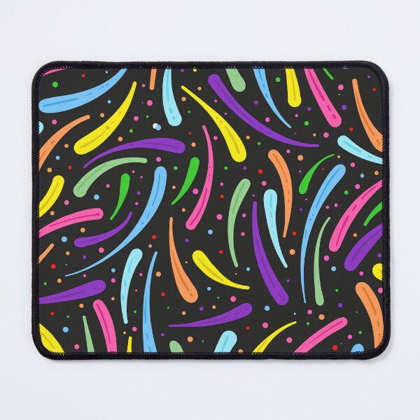 Item preview, Colorful Abstract Dots and Drop Shapes Pattern designed and sold by parazitgoodz.