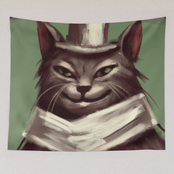 Item preview, Cool cat with plague hat.  designed and sold by sabrinadesign.