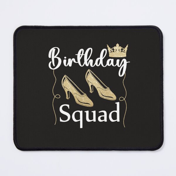 Item preview, Birthday Squad Happy Birthday Bday Queen Party Team T-Shirt designed and sold by AUAINO.