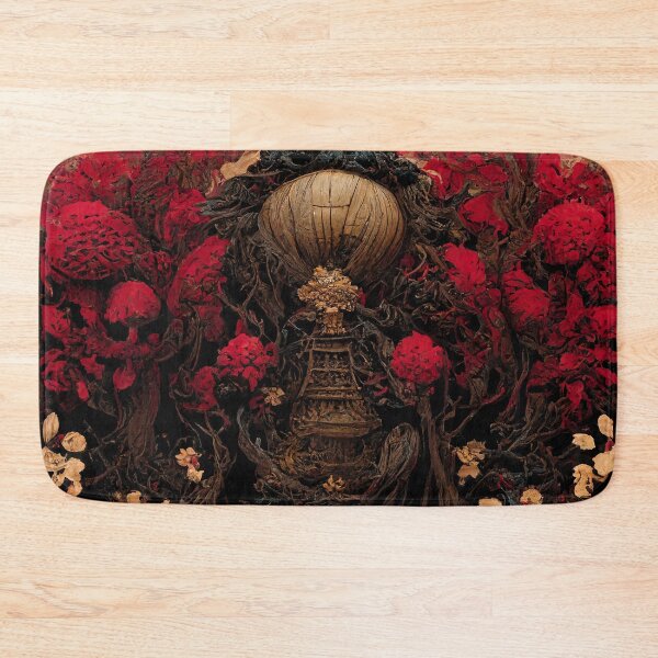 Item preview, Dark red paper mistique illustration designed and sold by MakeitMelo.