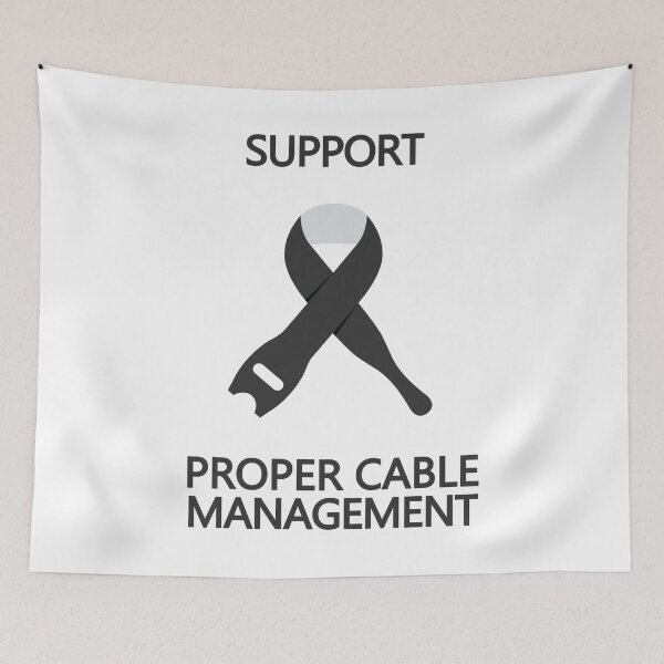 Item preview, Support Proper Cable Management  designed and sold by OutlanderDesign.