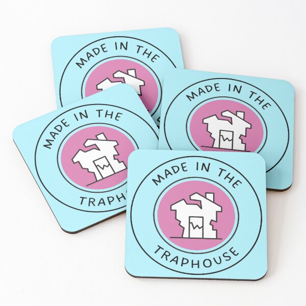 Item preview, Made In The Traphouse! PINK trap hustle hustler trapper designed and sold by to-esu.