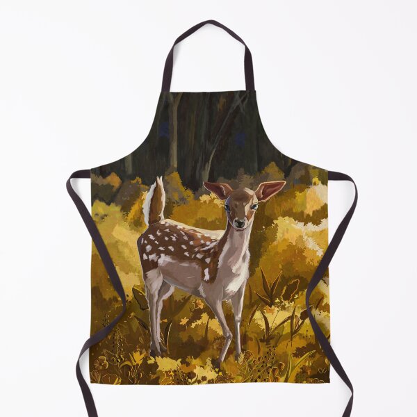 Item preview, Fawn standing in a field of grass and flowers| Baby Deer| Woodland Creature designed and sold by Jessiemay-arts.