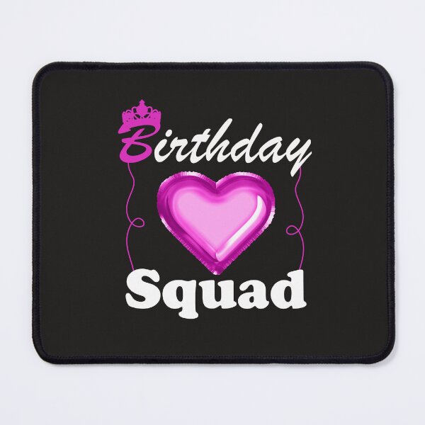 Item preview, Birthday Squad Happy Birthday Big Heart Bday Party Team T-Shirt designed and sold by AUAINO.