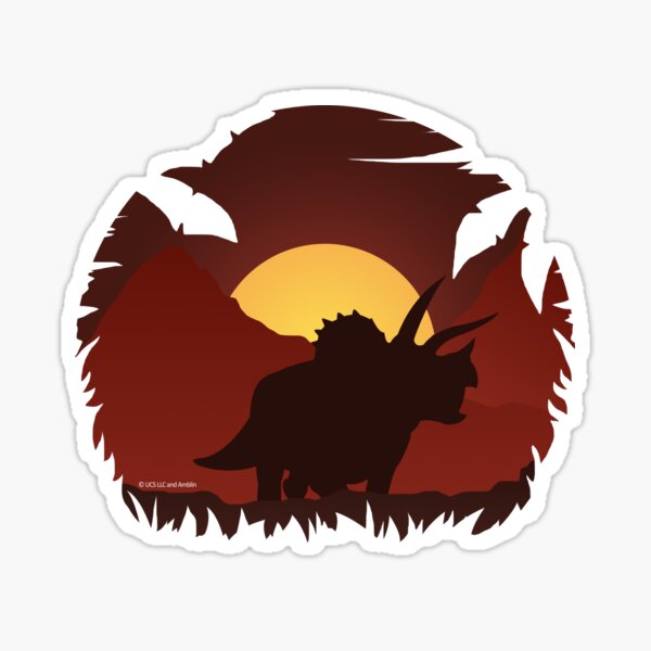 Item preview, Triceratops Dinosaur With Horns Jurassic Park designed and sold by Tridev-Designs.