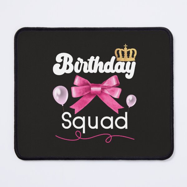 Item preview, Birthday Squad Happy Birthday Funny Bday Party Team T-Shirt designed and sold by AUAINO.