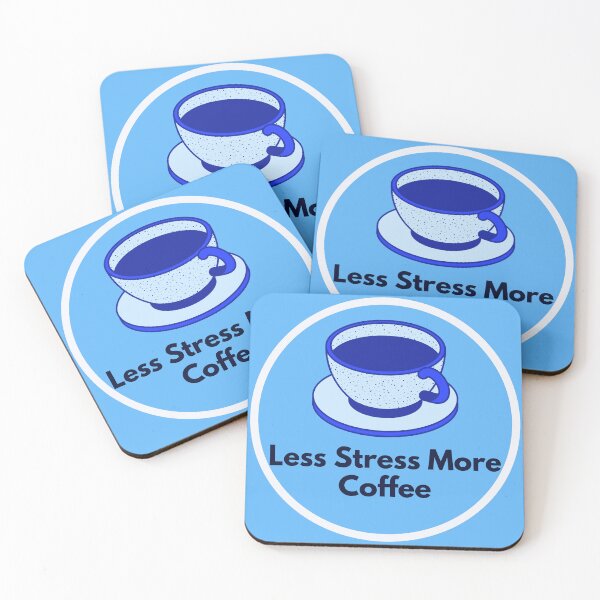 Item preview, Less Stress More Coffee designed and sold by ramith-concept.