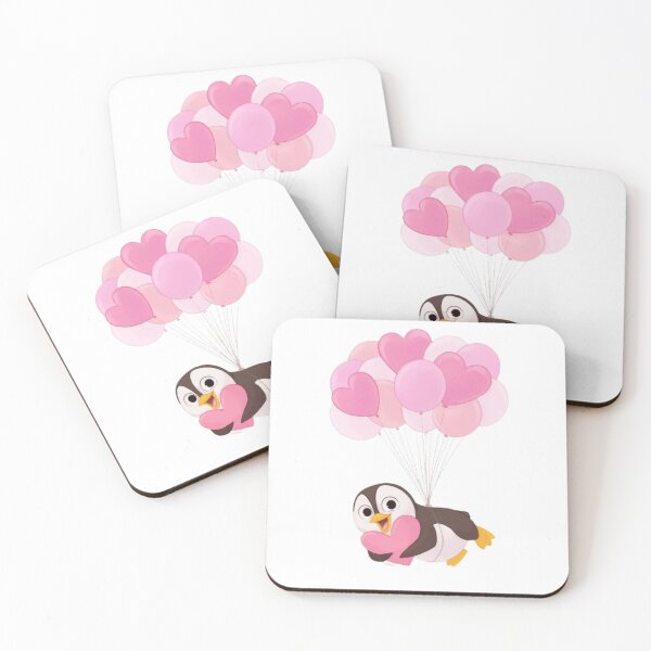 Item preview, Flying Baby Penguin in Pink designed and sold by Stevenobinsun.