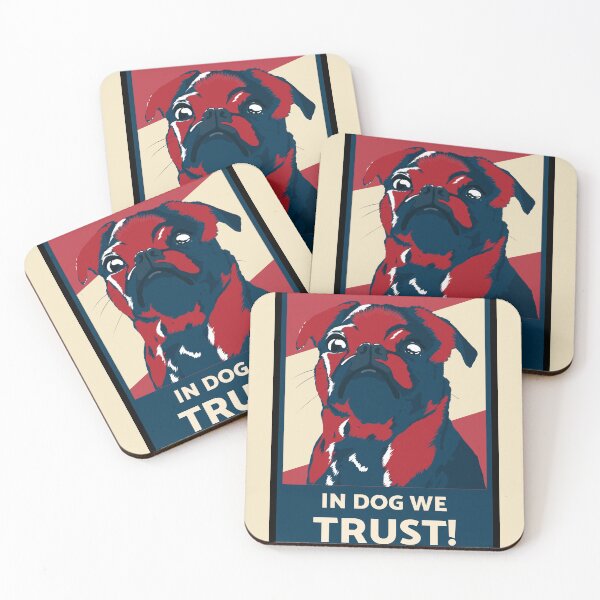 Item preview, In dog we trust! designed and sold by Jujulagrande.
