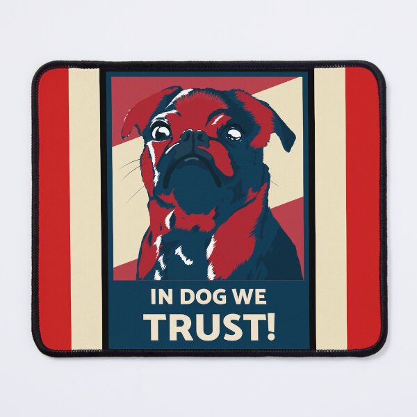 Item preview, In dog we trust! designed and sold by Jujulagrande.
