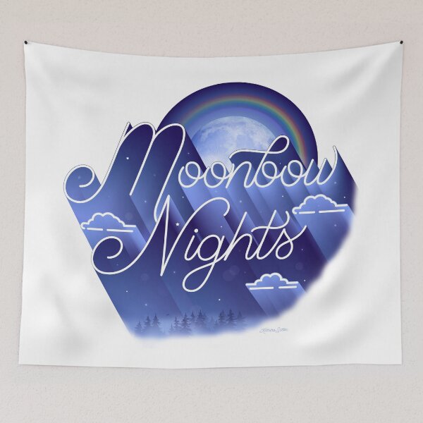 Item preview, Moonbow Nights designed and sold by Katrina Sutton.