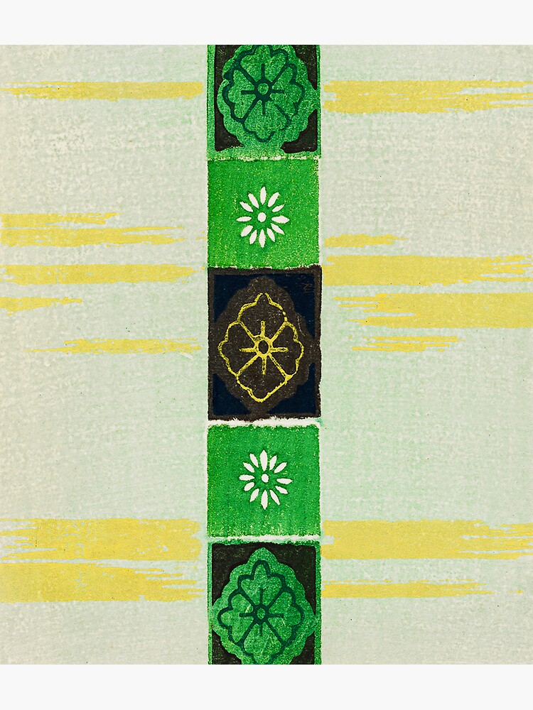 "vintage japanese art" Sticker for Sale by Flamingomom Redbubble