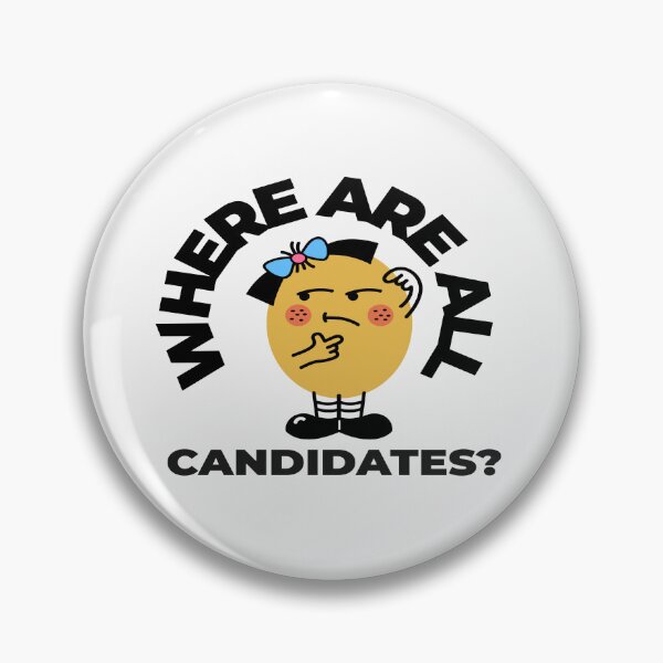 Recruitment- Where are all candidates? Pin