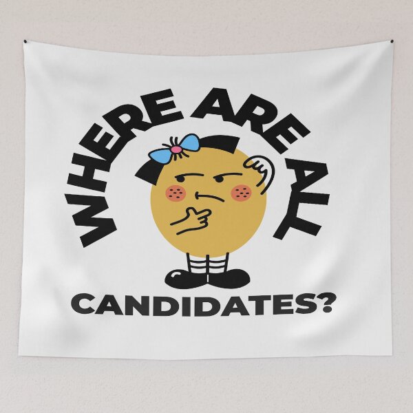 Item preview, Recruitment- Where are all candidates? designed and sold by joabaj.