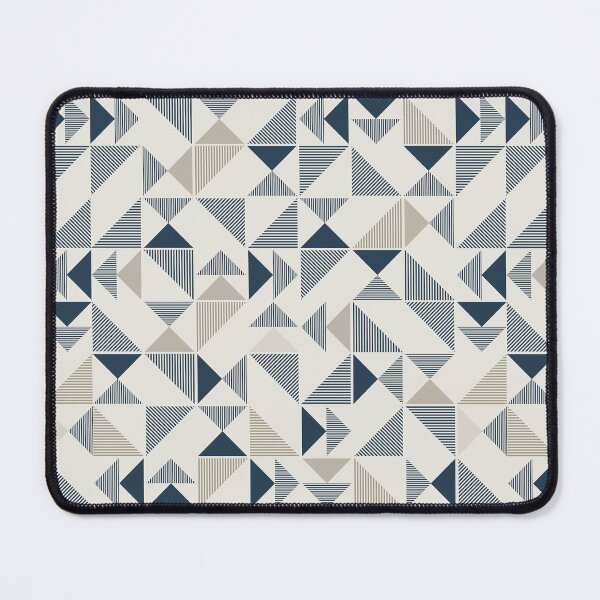 Item preview, Retro geometric abstract triangles pattern modern designed and sold by StudioAkubi.