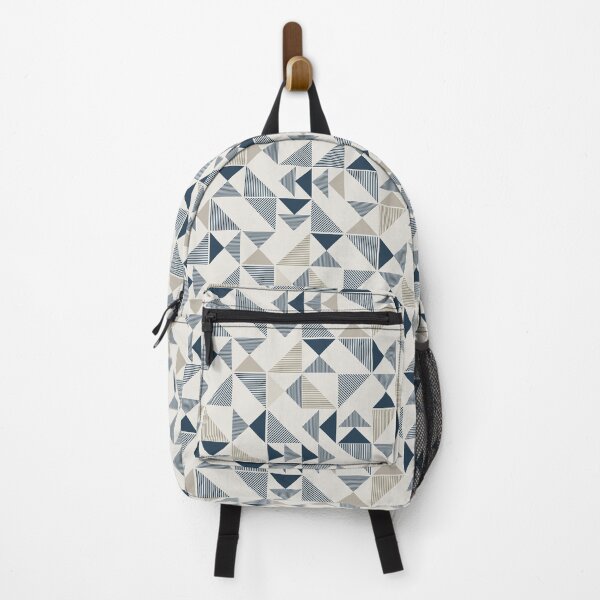 Item preview, Retro geometric abstract triangles pattern modern designed and sold by StudioAkubi.