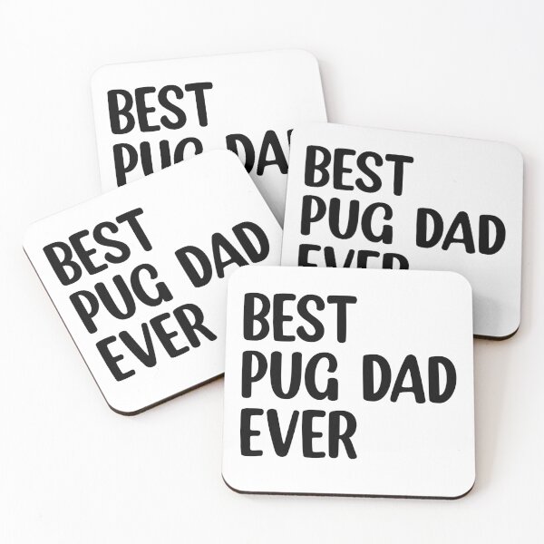 Item preview, Best Pug Dad Ever - Funny Pug Gifts Lovers Men Boys designed and sold by Eriksonshop.