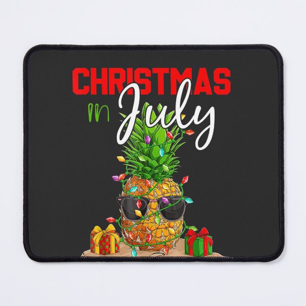 Item preview, Christmas In July Shirt Pineapple Xmas Tree Summer Vacation New designed and sold by DunlopMosman.
