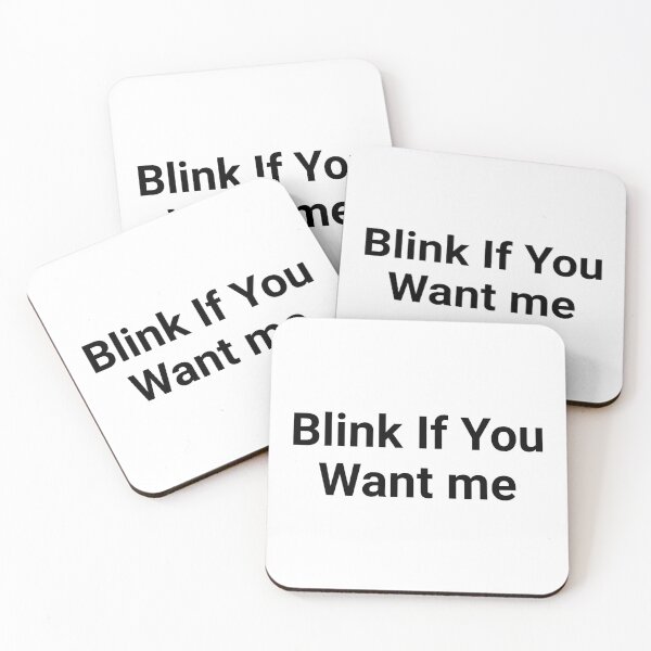 Item preview, blink if you want me designed and sold by Eriksonshop.