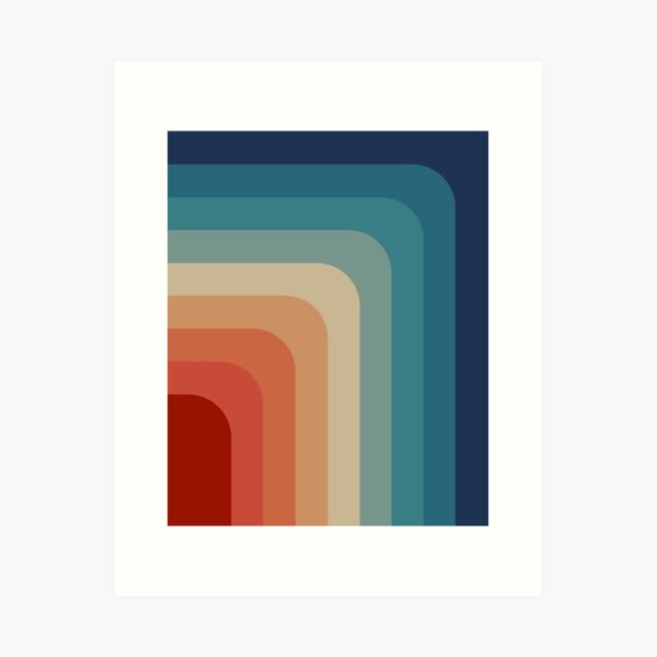 Item preview, Retro 70s color palette, 70s party theme, retro vibes  designed and sold by cizito.