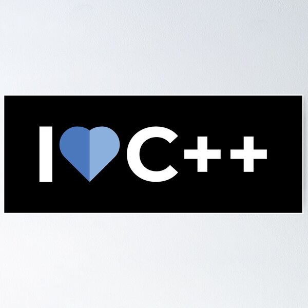 Artikel-Vorschau von Ich liebe / Herz CPP C++ - Für C++ Programmierer / Coder / Entwickler, designt und verkauft von ItsRainingPxls.