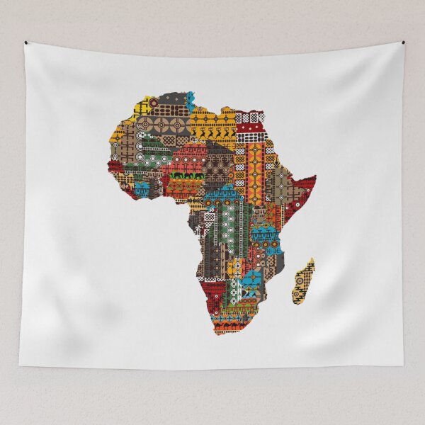 Item preview, Ndebele Fashion Tribal Pattern | African Style Geometry Art  designed and sold by Agmari.
