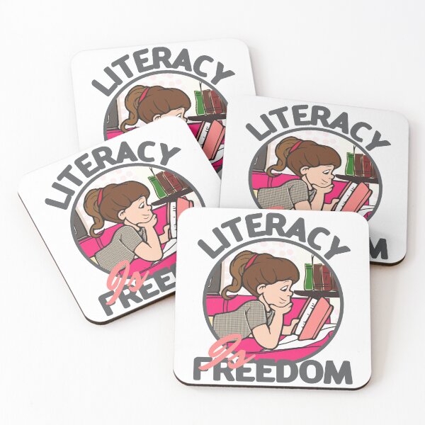 Item preview, LITERACY IS FREEDOM designed and sold by GAADesignz.
