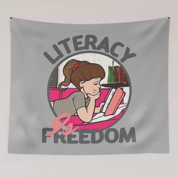 Item preview, LITERACY IS FREEDOM designed and sold by GAADesignz.