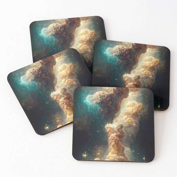 Item preview, Baroque Style Fantasy Astronomy  Galaxy İllustration designed and sold by MakeitMelo.