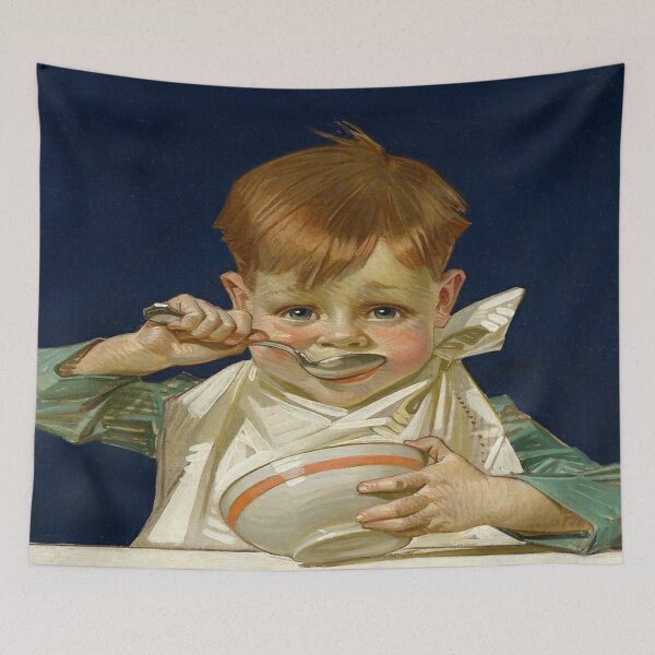Item preview, Joseph Christian Leyendecker Kellogg's Kids, 1920 designed and sold by Olivia-One.