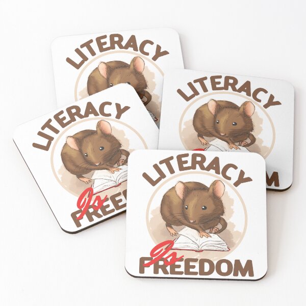 Item preview, LITERACY IS FREEDOM designed and sold by GAADesignz.