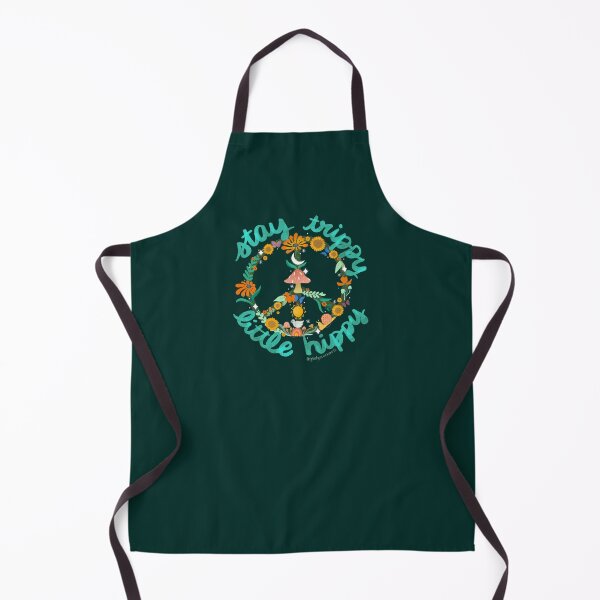 Item preview, Stay Trippy Little Hippy Mushroom Peace Sign Graphic   designed and sold by GladYoureHere.