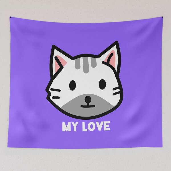 Item preview, MY LOVE CAT designed and sold by Cute-huh.