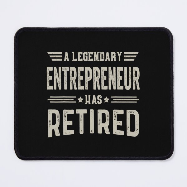 Item preview, The Legendary entrepreneur Has Retired T Shirt, entrepreneur Retirement Party Gift, Legend, Retiring Birthday Christmas Gift designed and sold by xlnv.