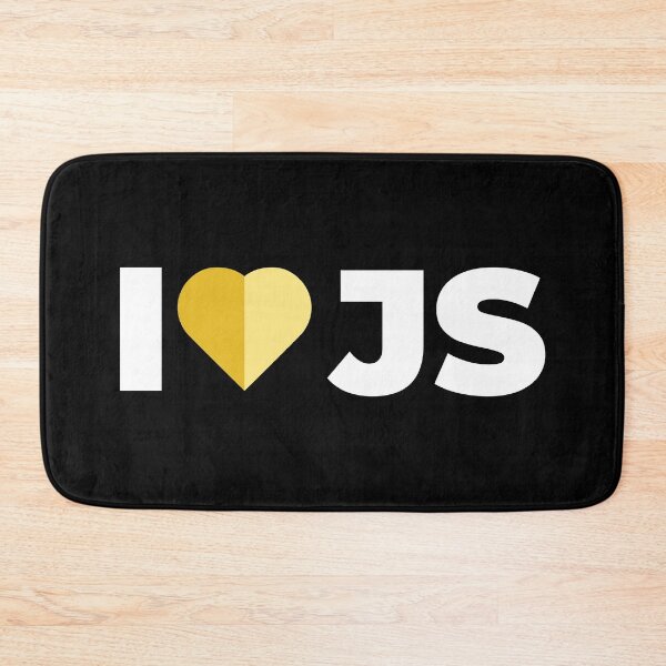 Item preview, I Love / Heart Js (Javascript) - For Javascript Programmers / Coders / Developers designed and sold by ItsRainingPxls.
