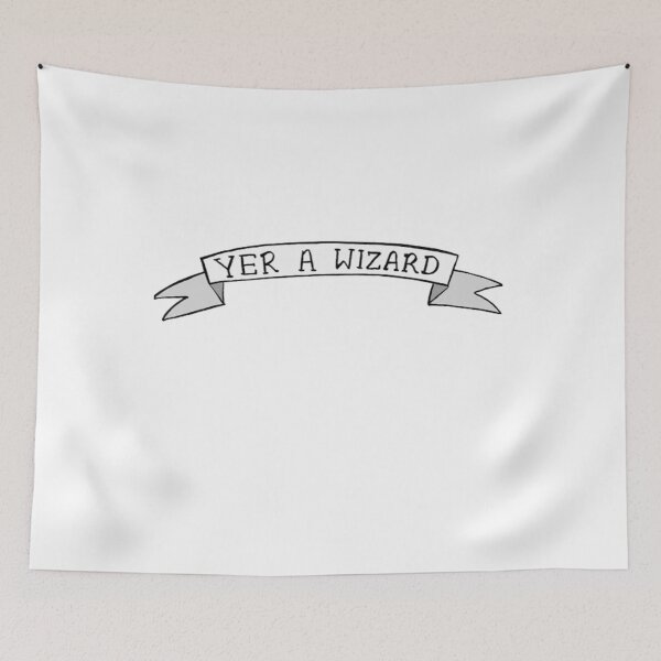 Item preview, Yer a Wizard banner designed and sold by PottersArt.