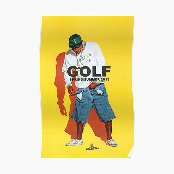 Yellow Tyler Aesthetic Poster