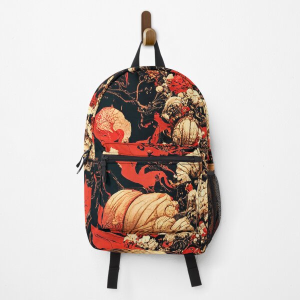 Item preview, Dark Red and Black Bohemian Pattern | Flowercore Aesthetic Style designed and sold by MakeitMelo.